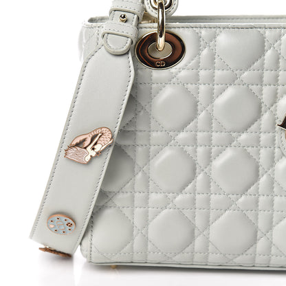 Christian Dior Lambskin Cannage Small My Lady Dior Pistachio 10 of 11