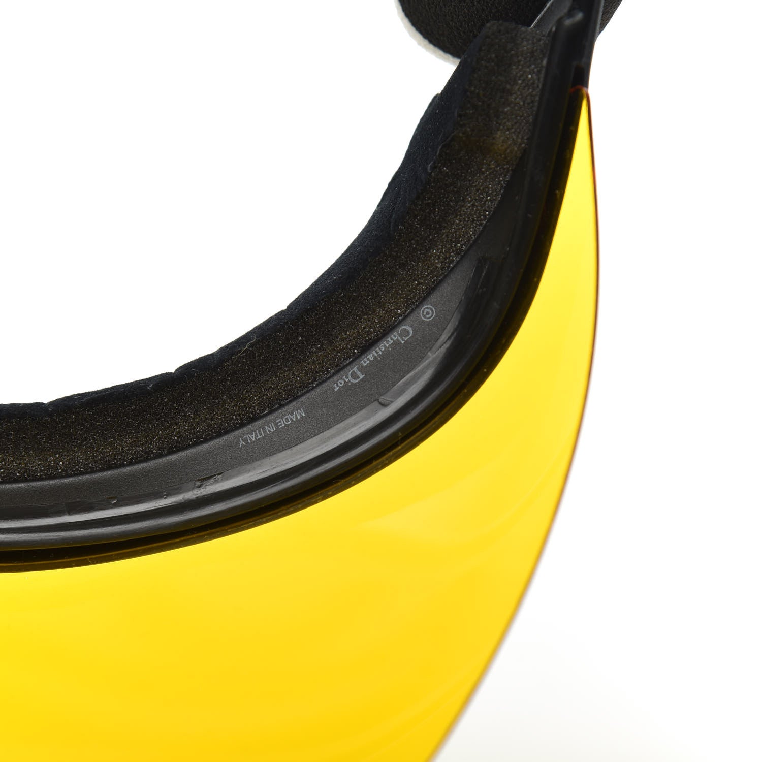 Christian Dior DiorClub1 Sun Visor Yellow 4 of 5