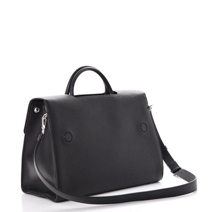 Christian Dior Grained Calfskin Large Diorever Flap Black 3 of 8
