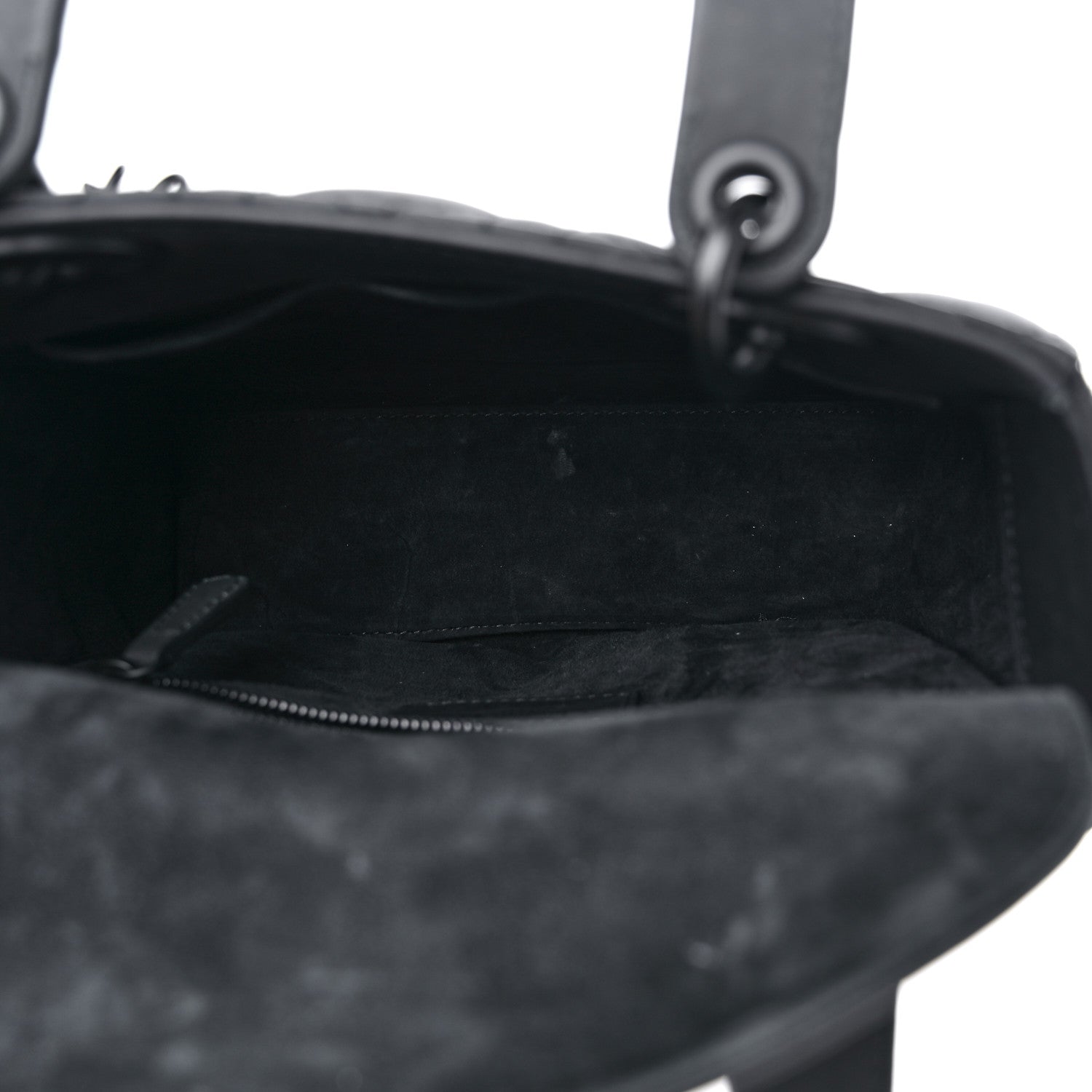 Christian Dior Ultra Matte Calfskin Cannage Small My ABCDior Lady Dior Black 5 of 14