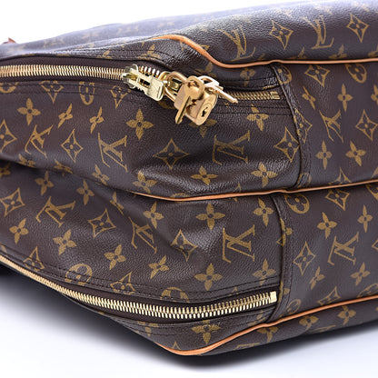 Louis Vuitton Monogram Alize 2 Compartment Luggage Travel Bag 10 of 13