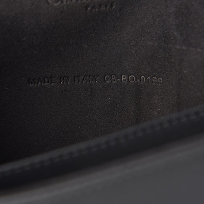 Christian Dior Ultra Matte Calfskin Cannage Lady Dior Clutch Black 7 of 10
