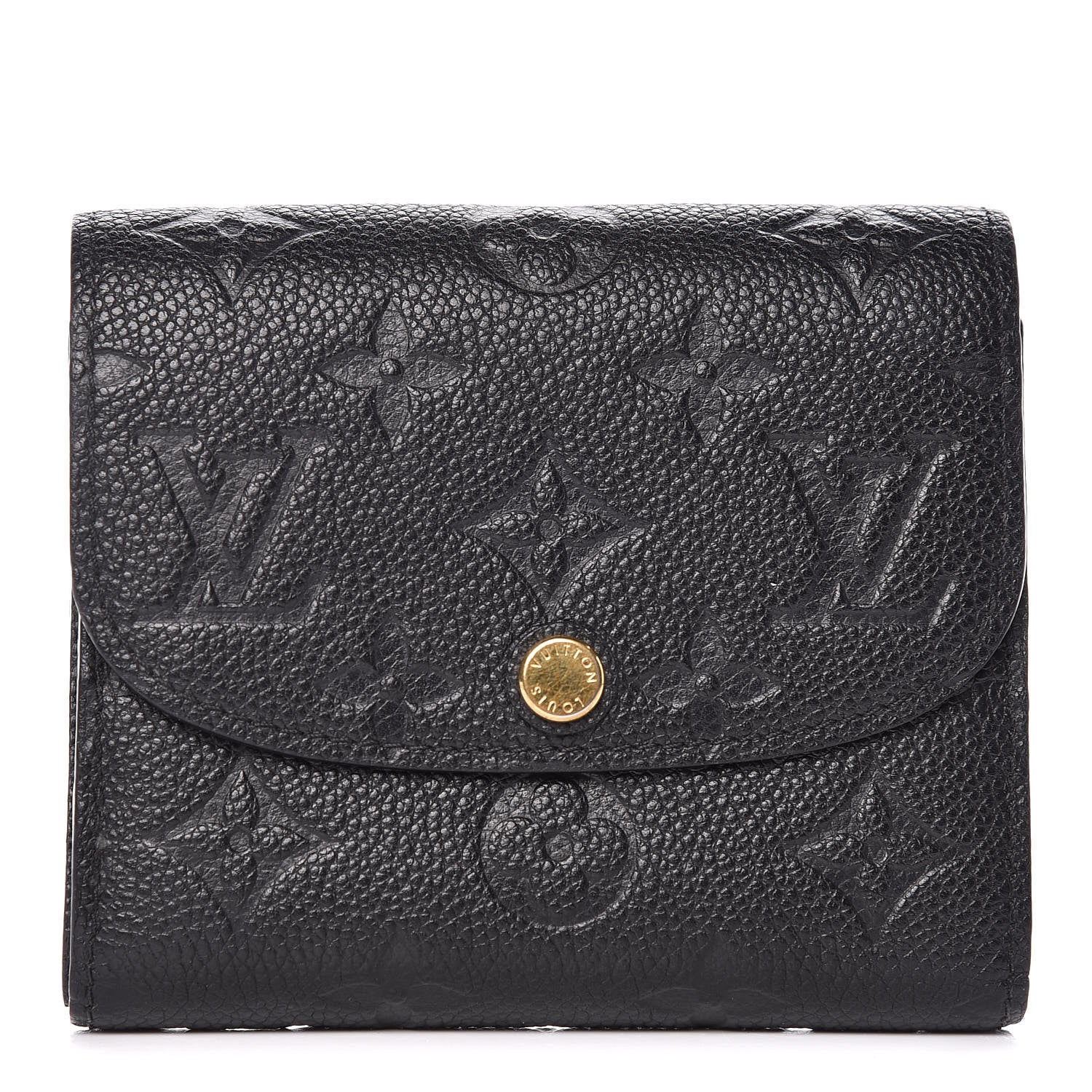 Louis Vuitton Empreinte Ariane Wallet Black 1 of 8