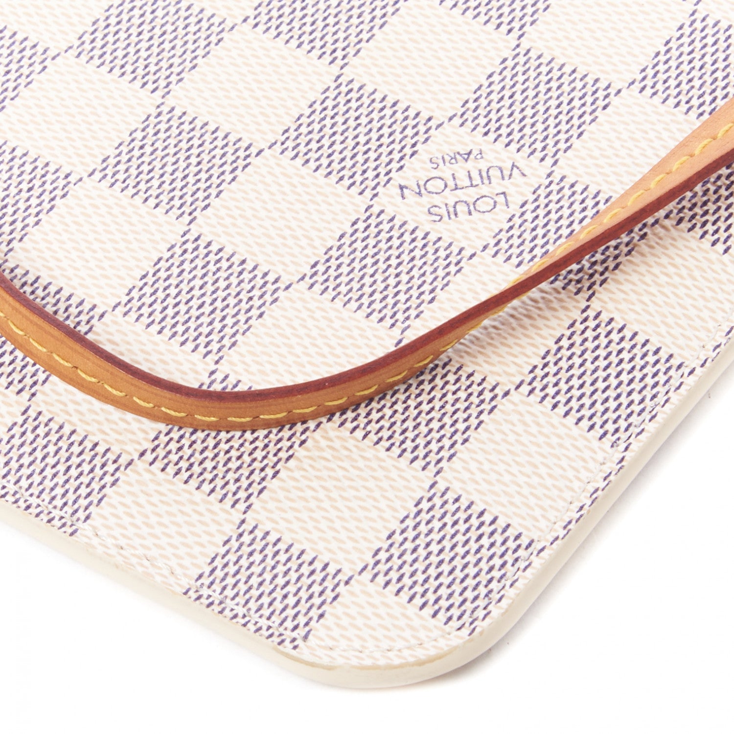 Louis Vuitton Damier Azur Neverfull MM GM Pochette 4 of 8