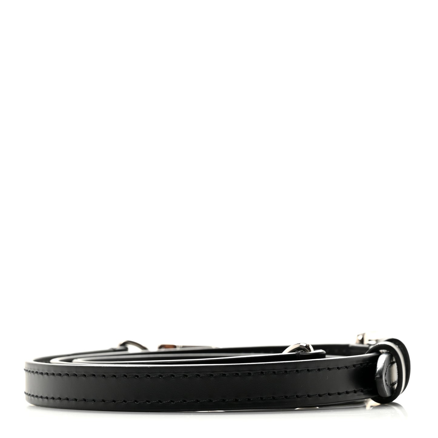Calfskin 16mm Adjustable Shoulder Strap Black
