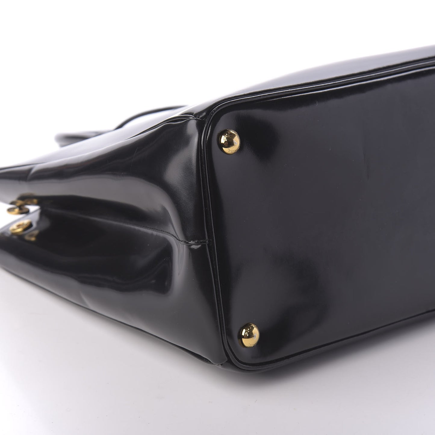 Spazzolato Large Galleria Double Zip Tote Black