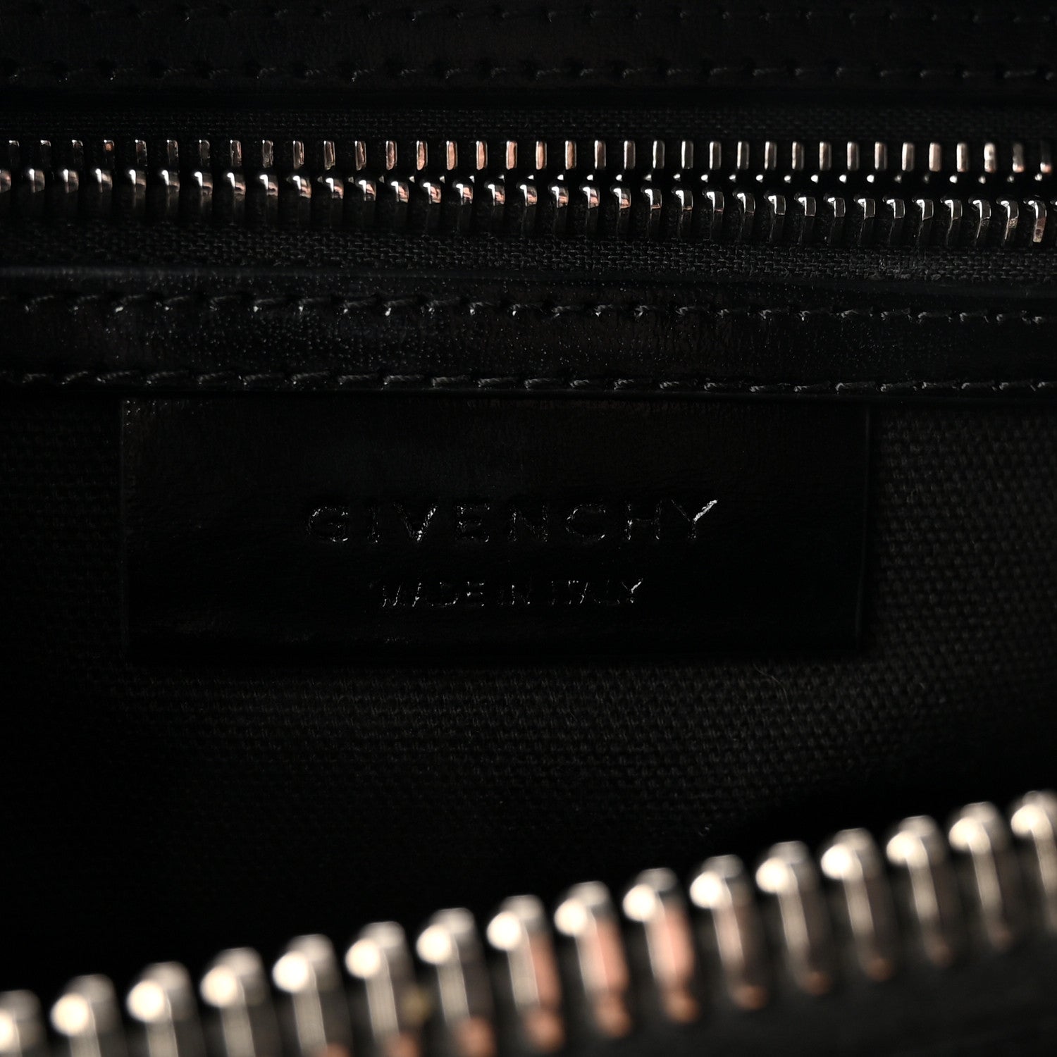 Givenchy Shiny Lord Calfskin Medium Antigona Black 6 of 10
