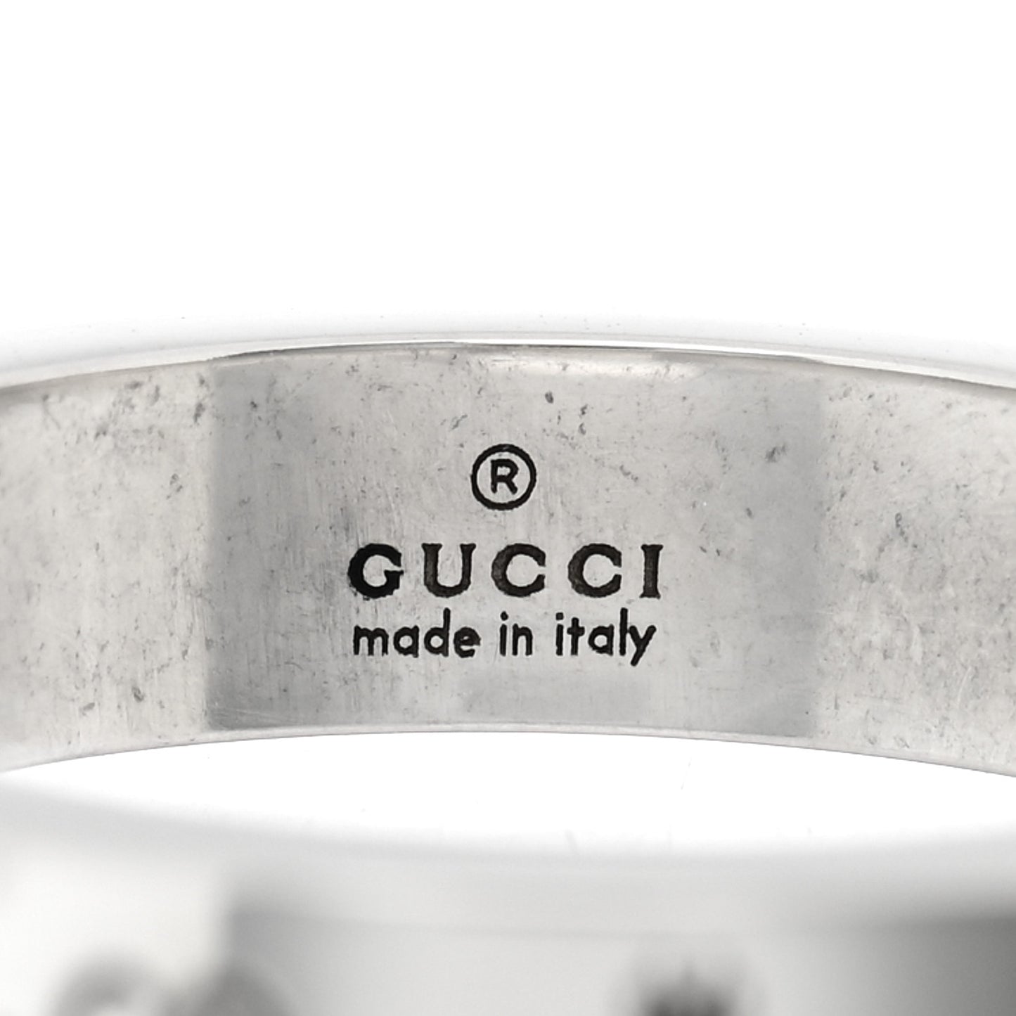 Sterling Silver Narrow Bee Ring 54 6.75