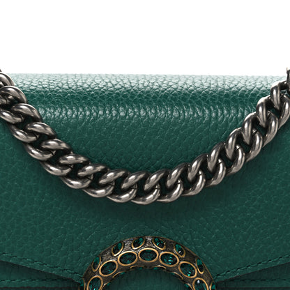 Gucci Calfskin Mini Dionysus Shoulder Bag Emerald 8 of 11