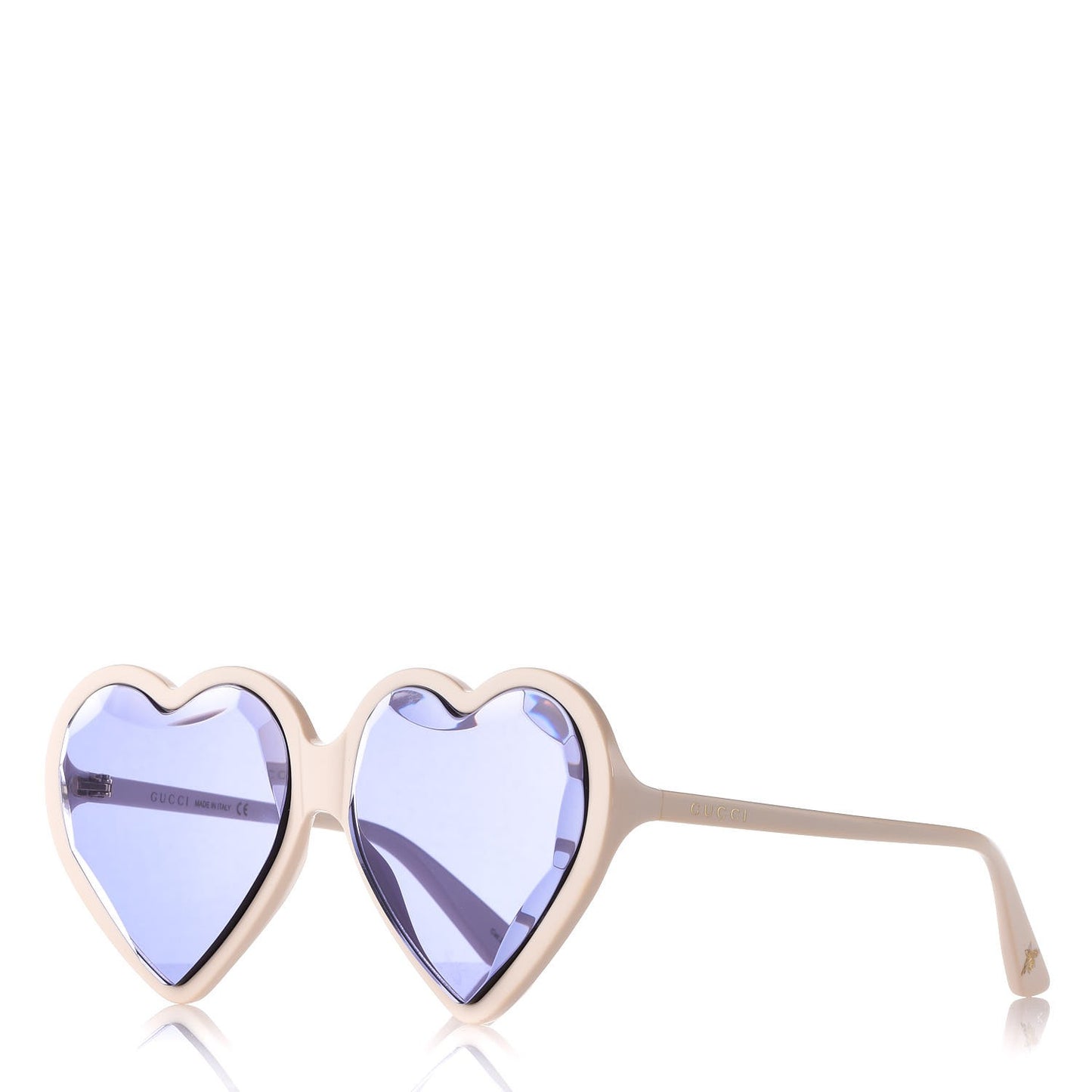 Hollywood Forever Heart Sunglasses GG0360S White