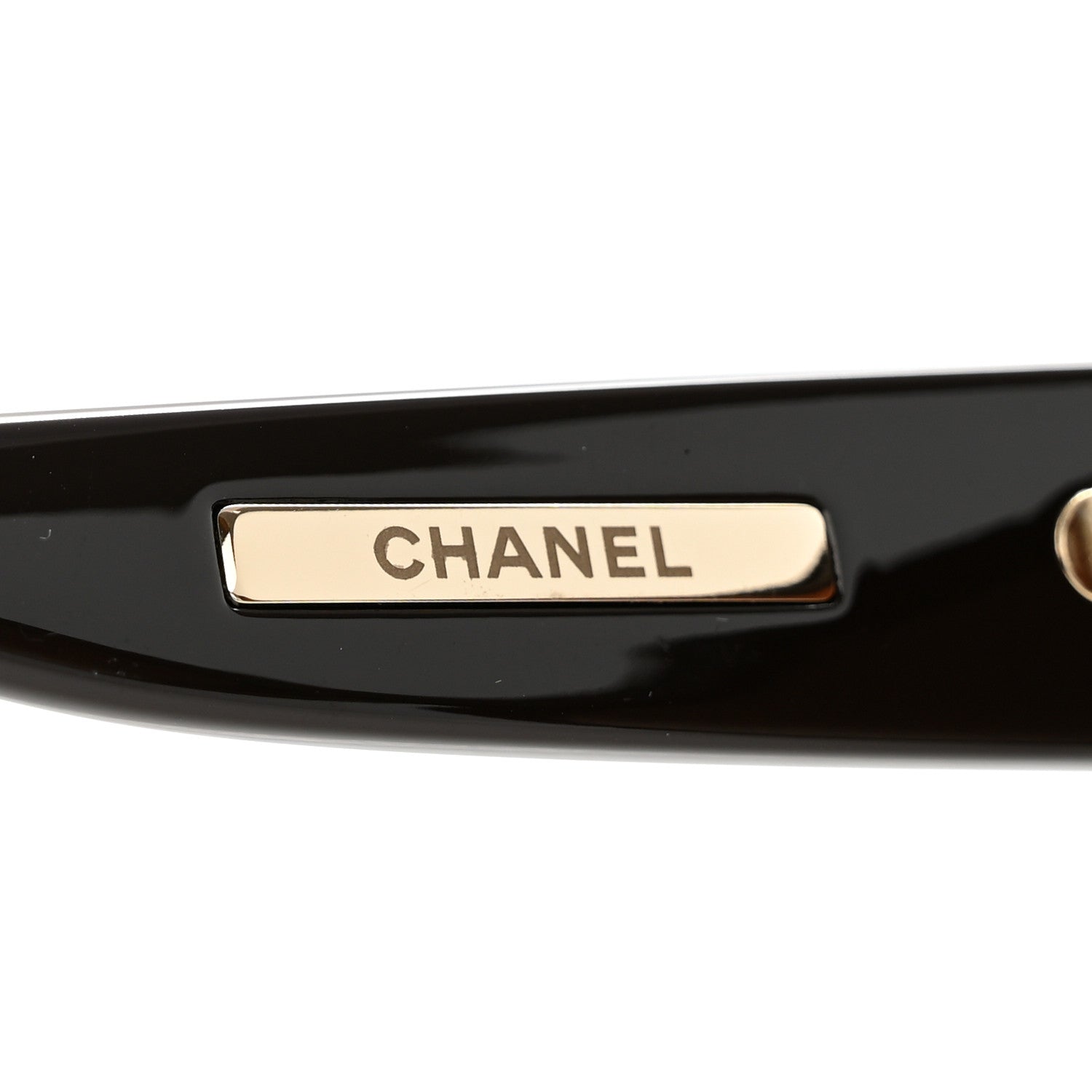Chanel Acetate Cat Eye Sunglasses 6054 Black 5 of 10