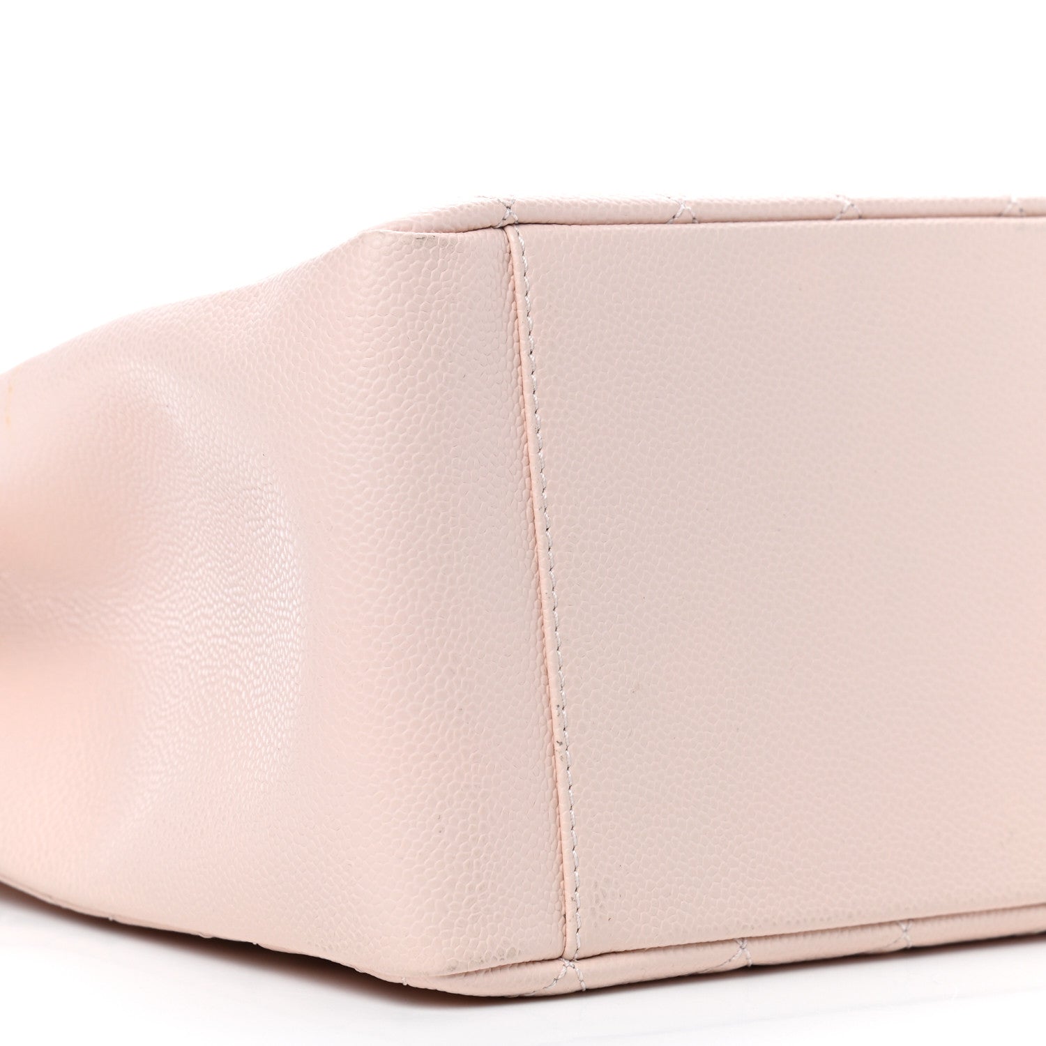 Chanel Caviar Quilted Grand Shopping Tote GST Light Pink 9 of 10
