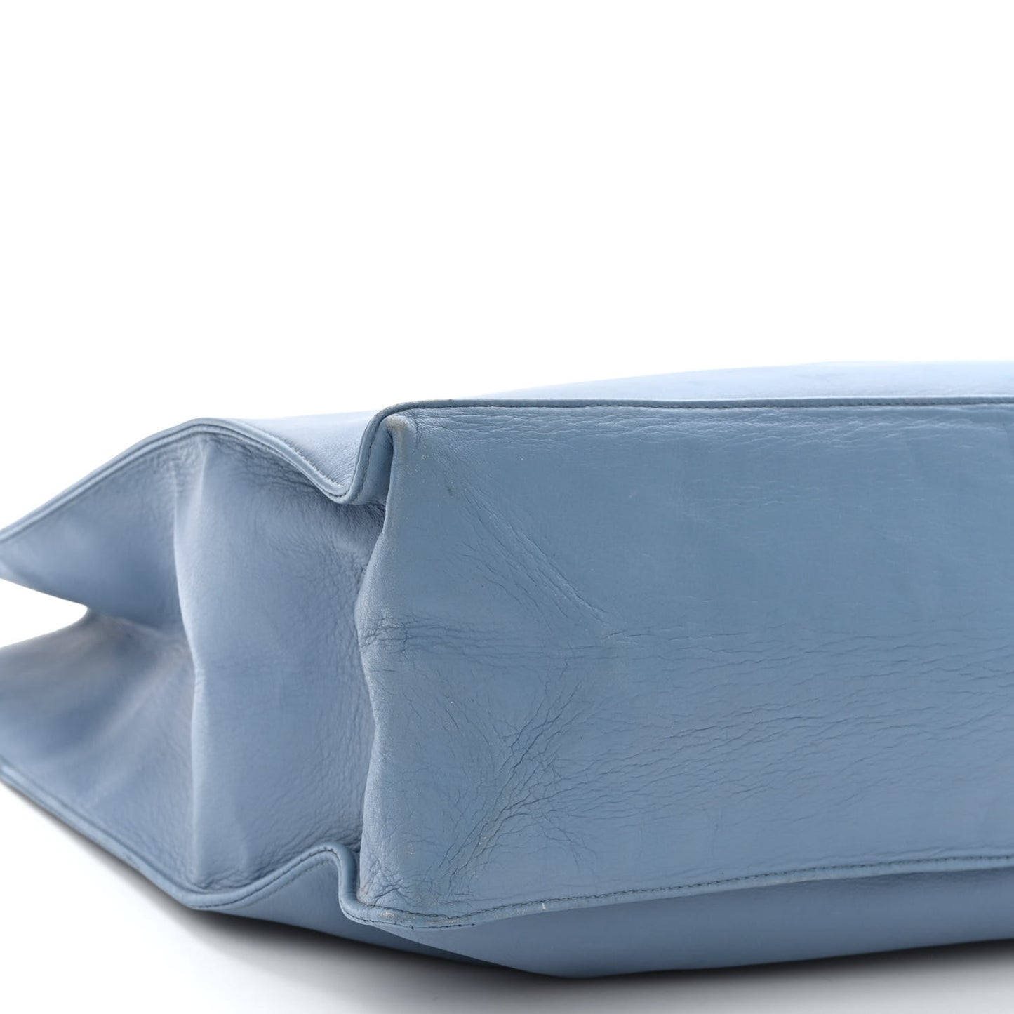 Lambskin Jumbo CC Shoulder Bag Blue