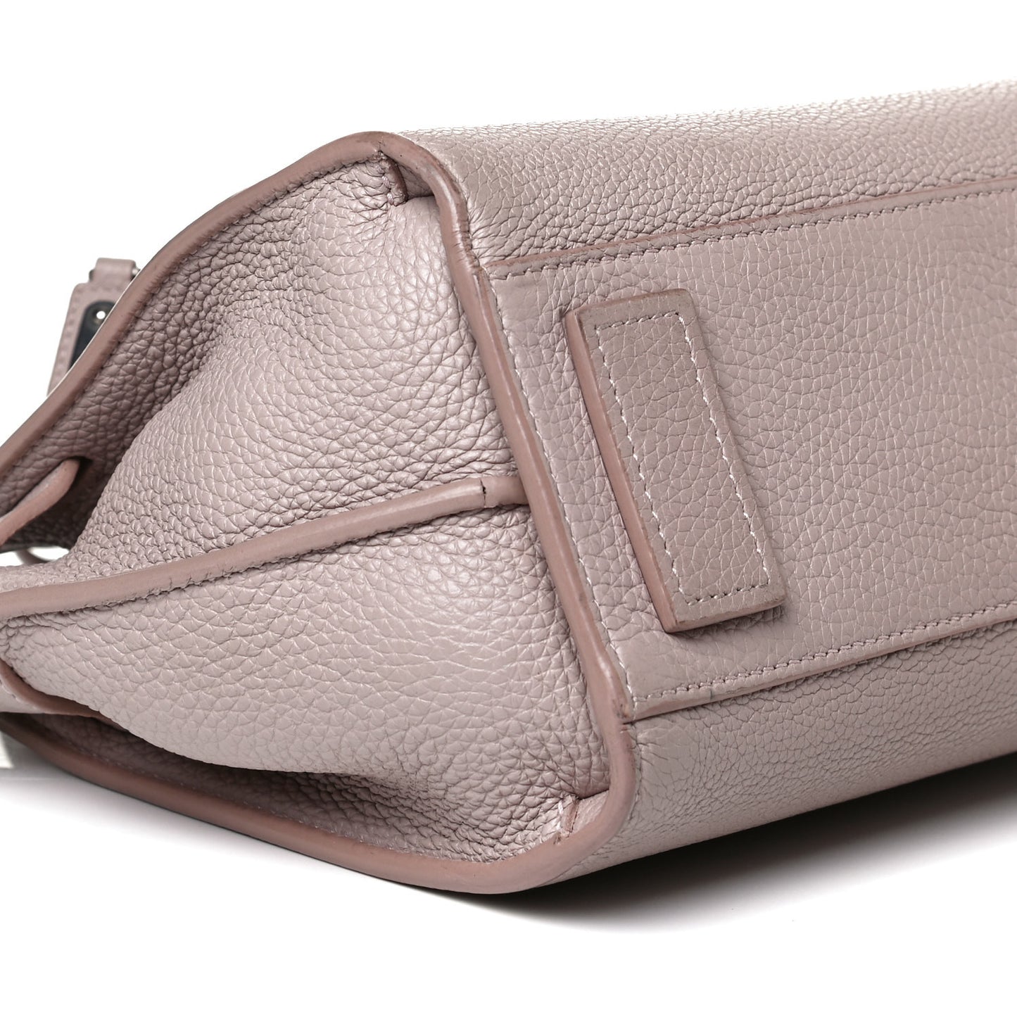 Grained Calfskin Nano Sac De Jour Souple Nude