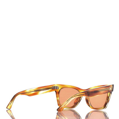 Celine Acetate Cat Eye Sunglasses CL 40052U Havana 4 of 7