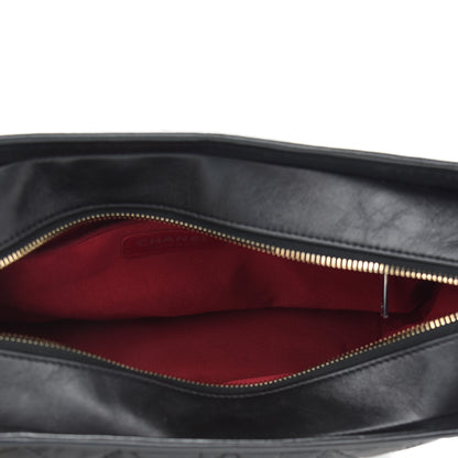 Chanel Aged Calfskin Quilted Medium Gabrielle Hobo Black 5 of 9