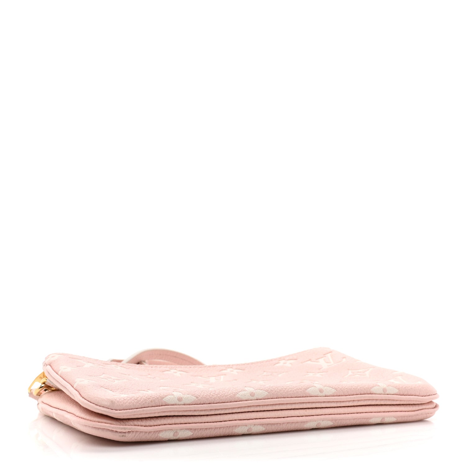 Louis Vuitton Empreinte Monogram Double Zip Pochette Rose 4 of 13