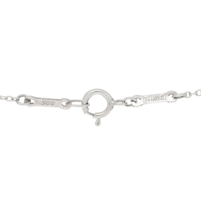 Tiffany Sterling Silver 12mm Elsa Peretti Eternal Circle Pendant Necklace 4 of 4