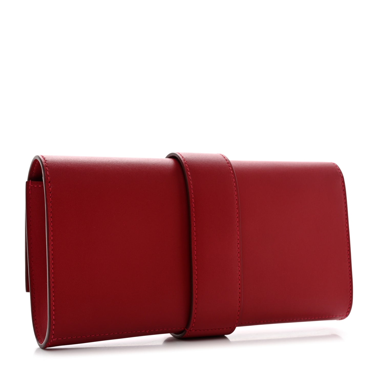 Tadelakt Medor 23 Clutch Rouge Vif