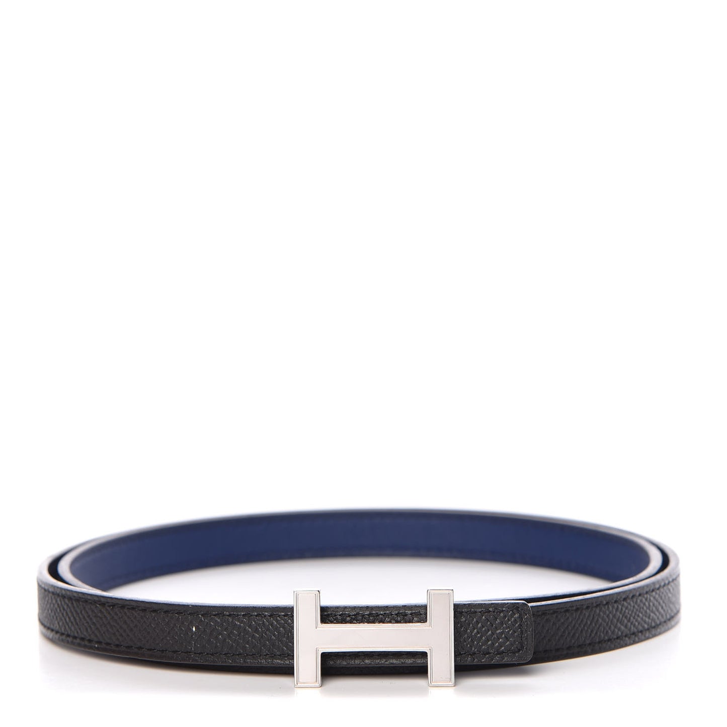 Swift Epsom 13mm Focus Belt 85 Bleu Saphir Black
