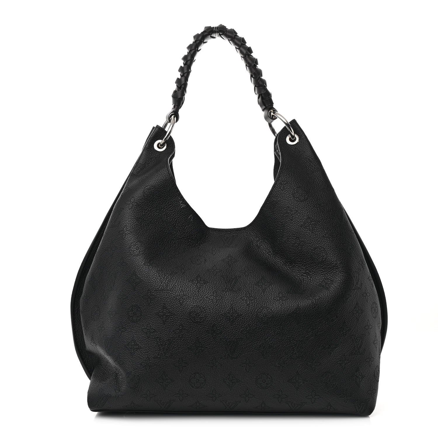 Louis Vuitton Mahina Carmel Hobo Black 1 of 12