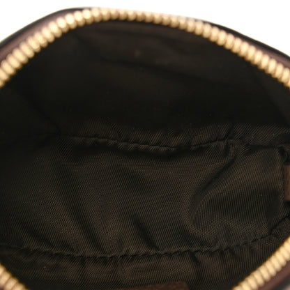 Gucci GG Supreme Monogram Web Ophidia Dome Key Pouch Beige New Acero 5 of 9