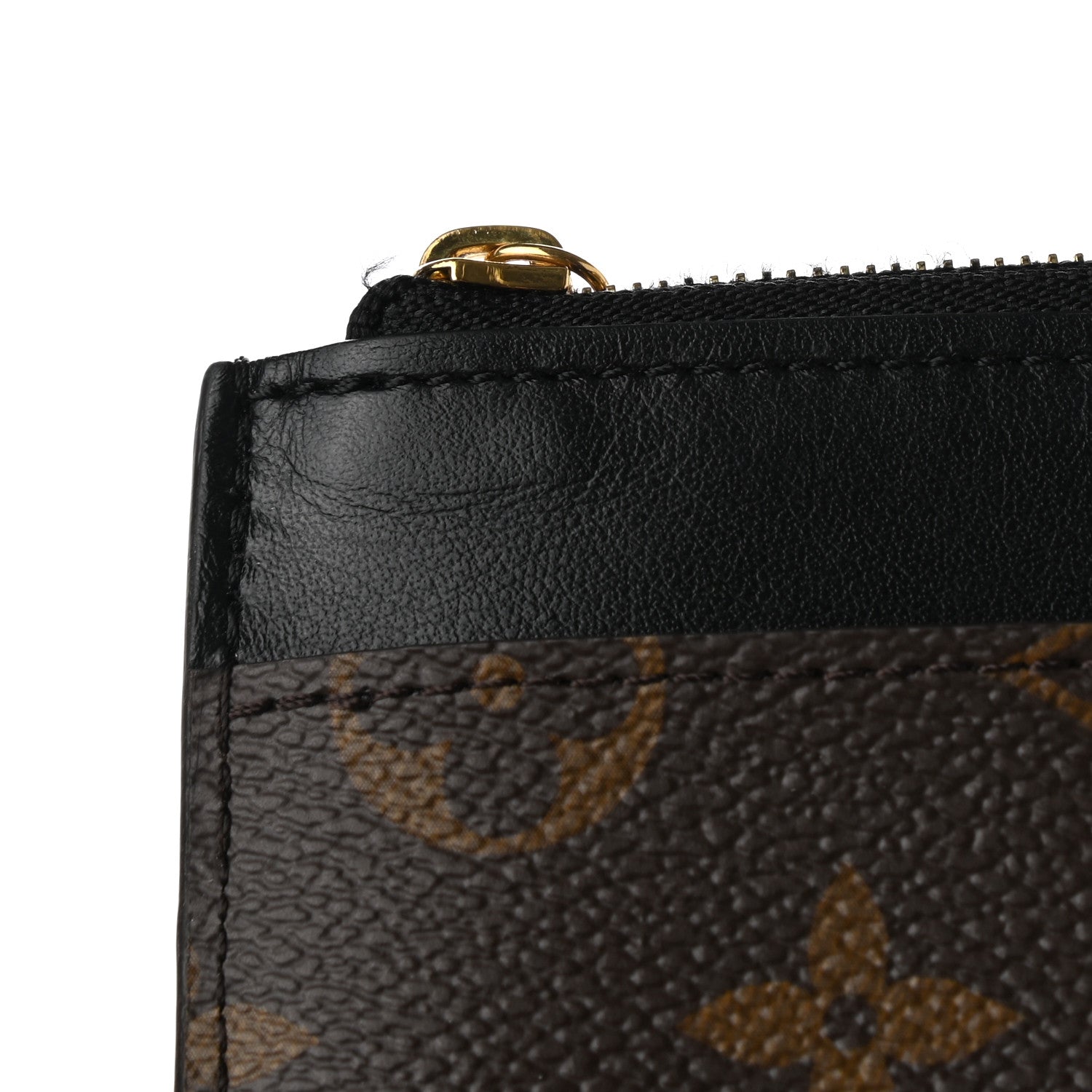 Louis Vuitton Monogram Slim Purse Black 6 of 6