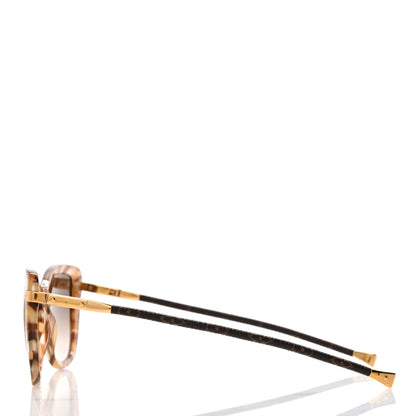 Louis Vuitton Monogram Charlotte Sunglasses Z0746W Tortoise 3 of 7