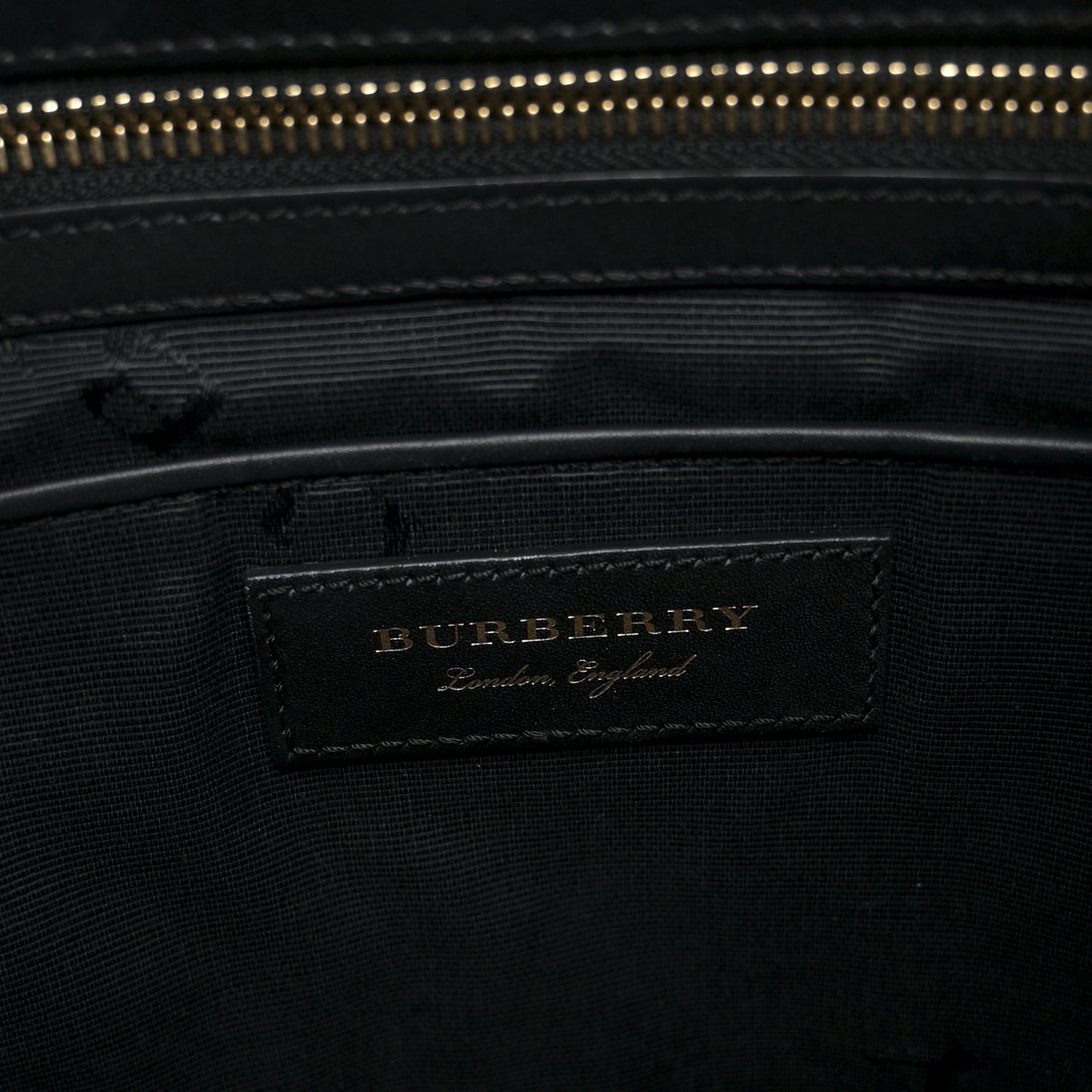 Metallic Satin Nylon Medium Rucksack Backpack Gold