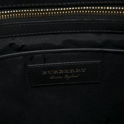 Burberry Metallic Satin Nylon Medium Rucksack Backpack Gold 6 of 13
