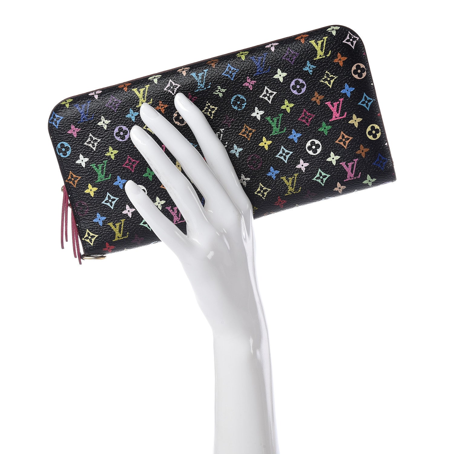 Louis Vuitton Monogram Multicolor Insolite Wallet Black Grenade 2 of 13