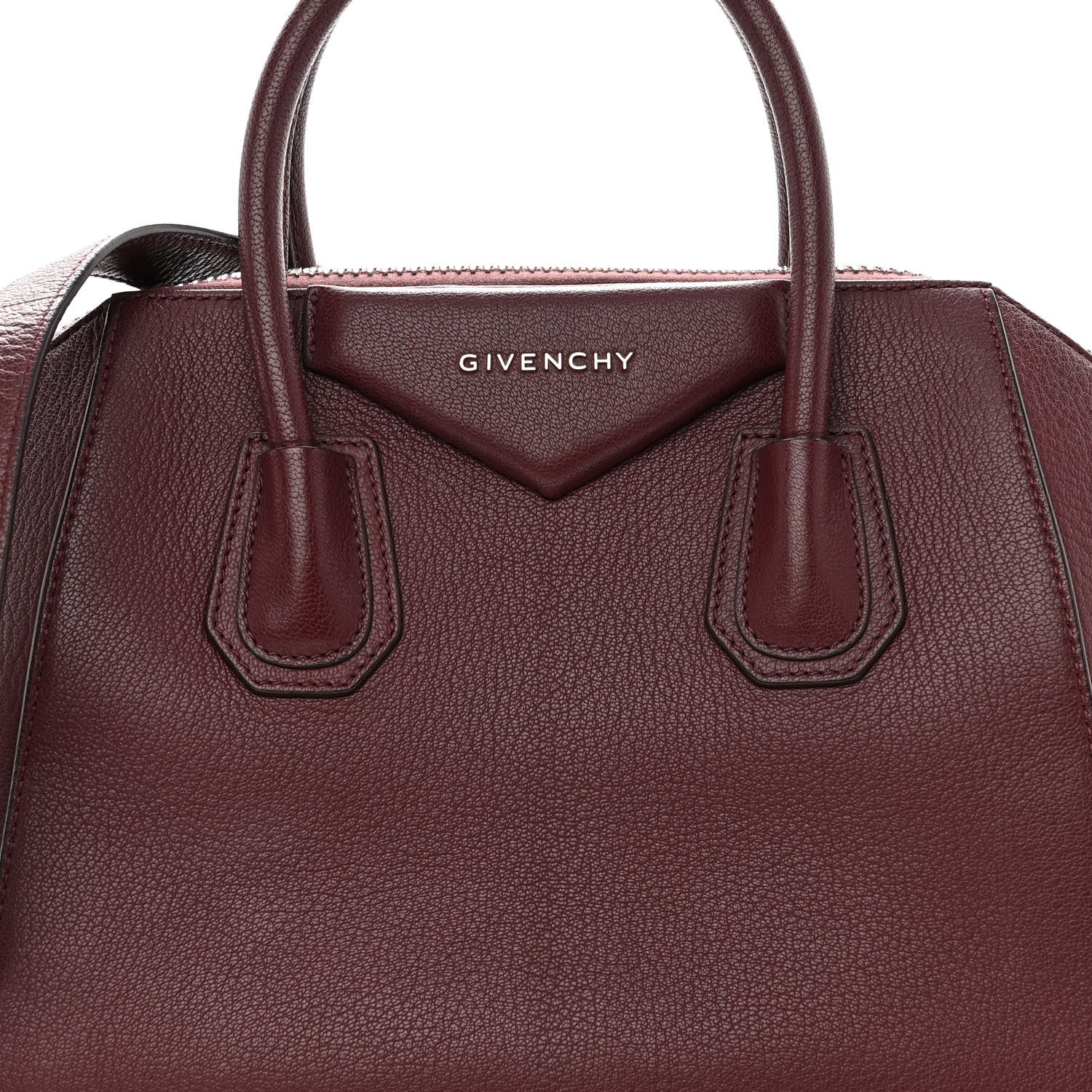 Givenchy Sugar Goatskin Small Antigona Oxblood 6 of 9