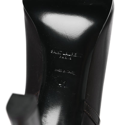 Saint Laurent Jane 90 Knee High Boots 41 Mocaccino 6 of 9