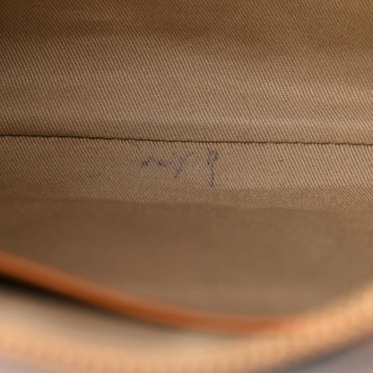MCM Visetos Rabbit Crossbody Pouch Cognac 7 of 9