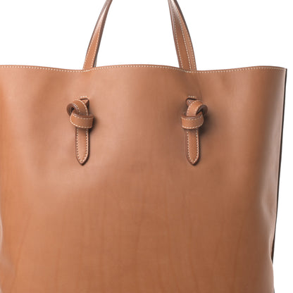 Celine Supple Calfskin Tie Knot Twisted Tote Tan 9 of 13