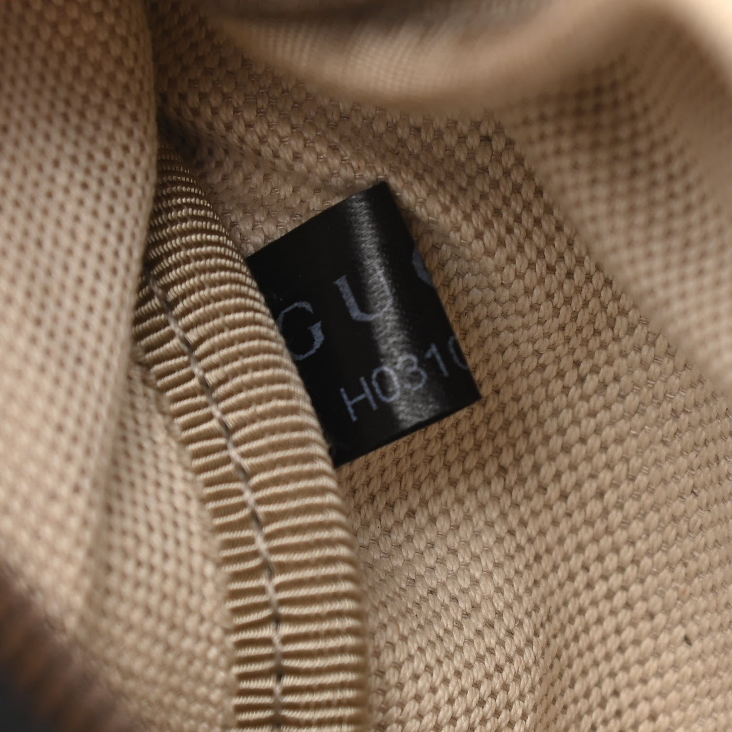 Gucci Grained Calfskin Small Logo Belt Bag Black 8 of 12