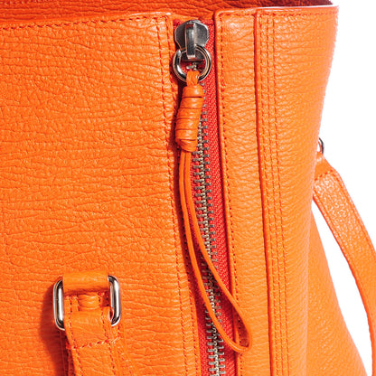 3.1 Phillip Lim 3.1 Leather Large Pashli Satchel Mandarin 5 of 14