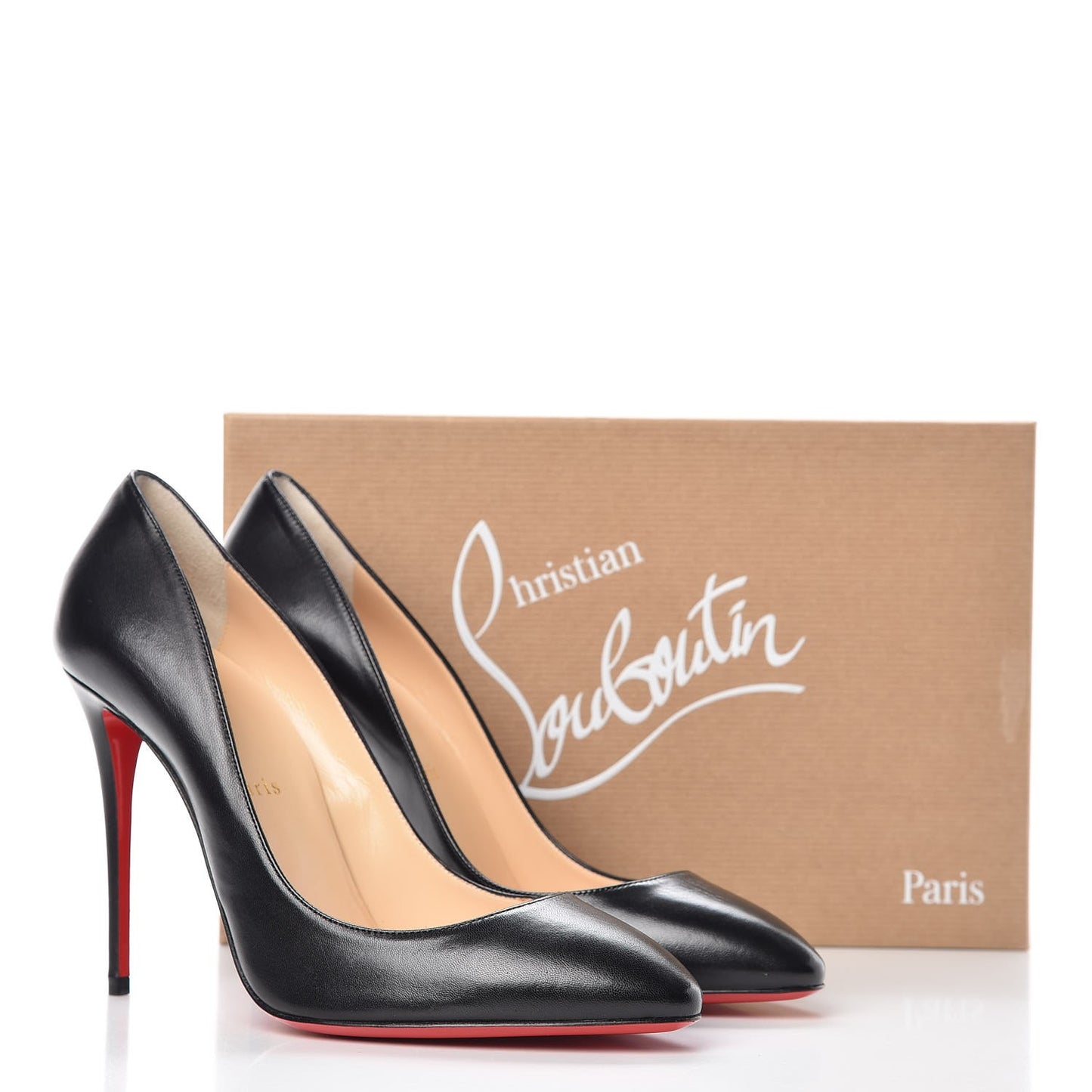 Shiny Nappa Eloise 100 Pumps 39.5 Black