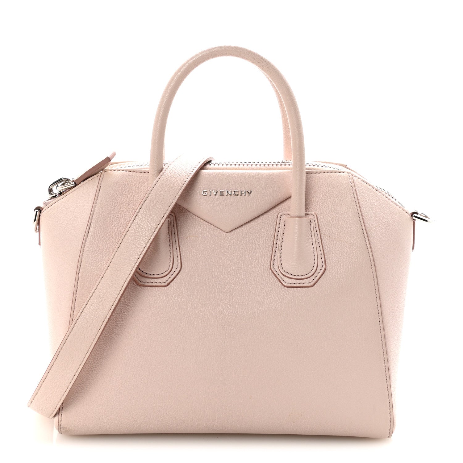 Givenchy Sugar Goatskin Small Antigona Pale Pink 1 of 9