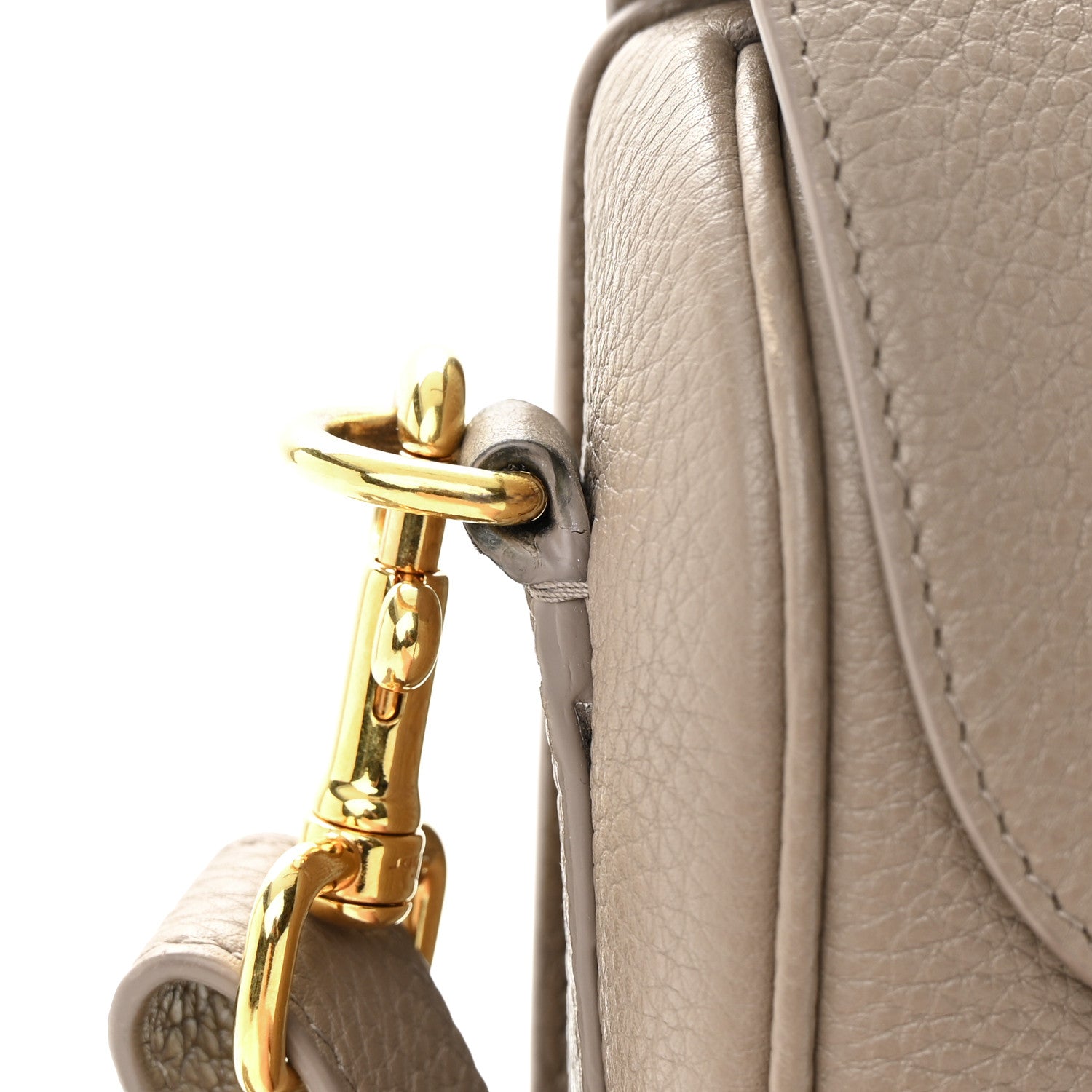 Christian Dior Grained Calfskin Medium Bobby Flap Taupe 12 of 15