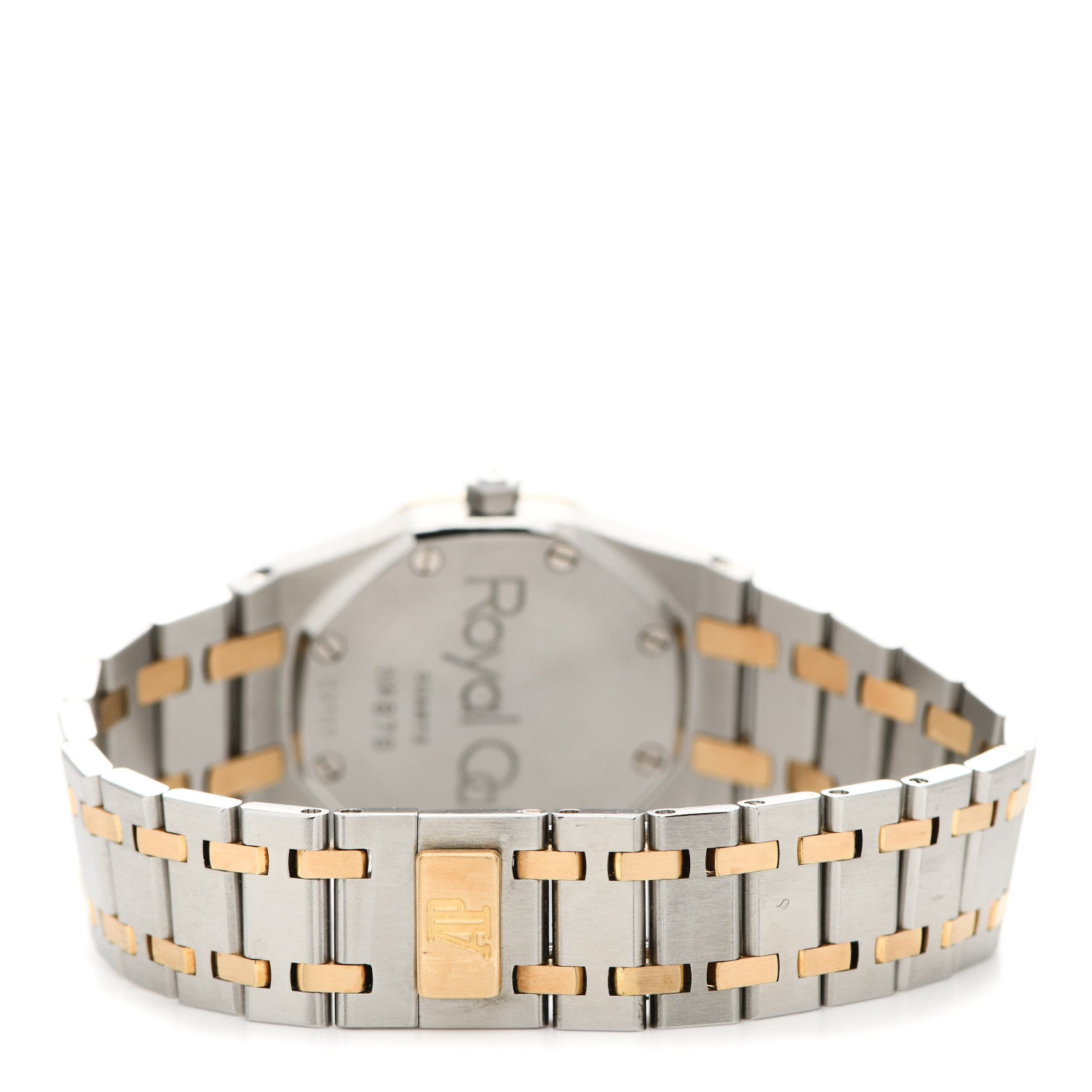 Audemars Piguet Stainless Steel 18K Yellow Gold 30mm Royal Oak Quartz Watch 3 of 5