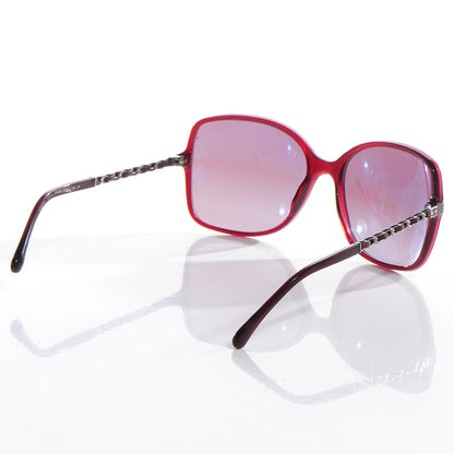 Chanel Chain Sunglasses 5210-Q Red 2 of 5