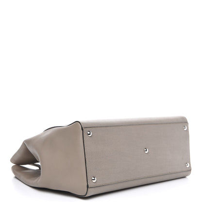 Fendi Vitello Elite Large 2Jours Tote Tortora 4 of 10