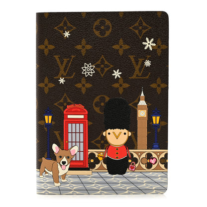 Louis Vuitton Monogram 2021 Christmas Animation London Clemence Notebook MM 1 of 5