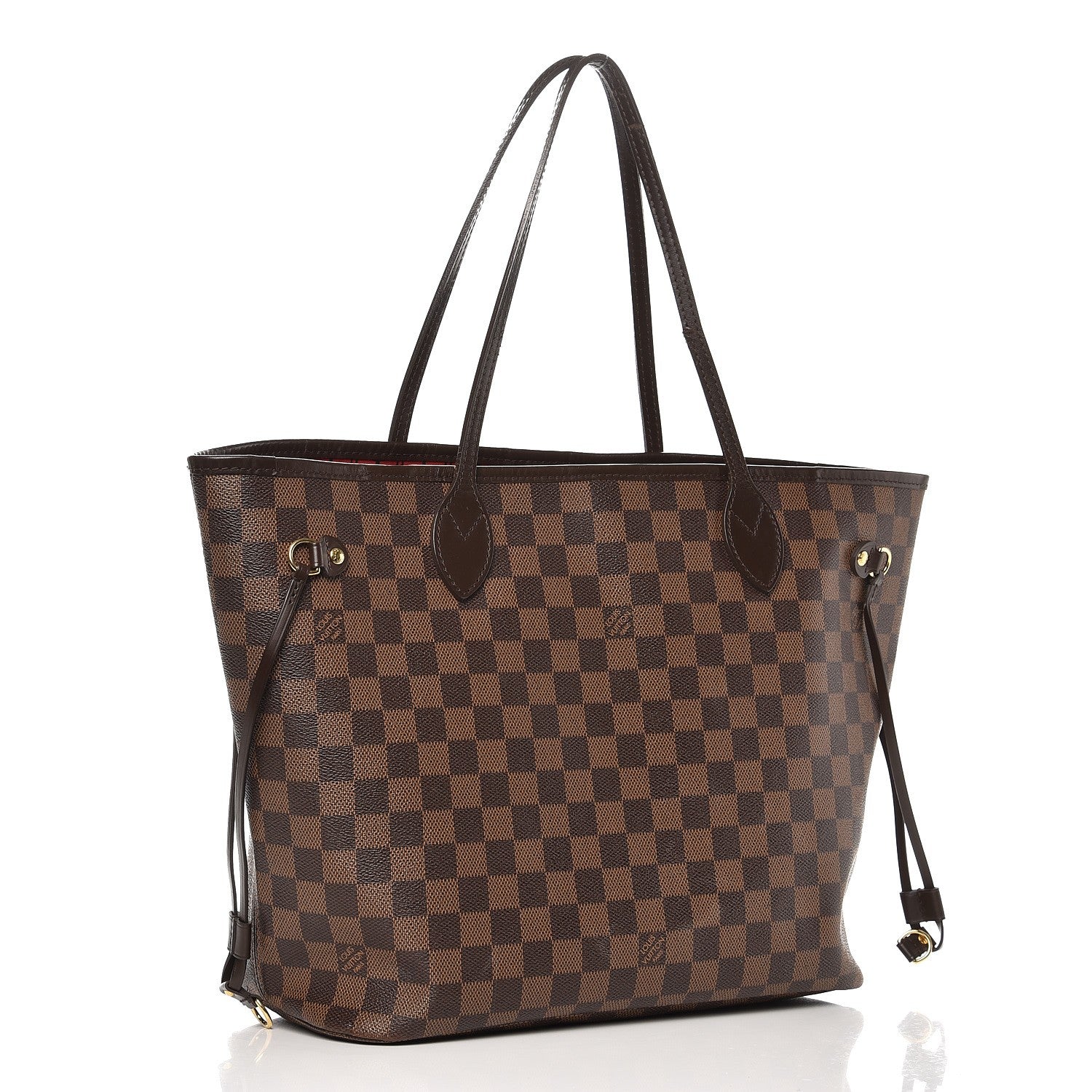 Louis Vuitton Damier Ebene Neverfull MM 3 of 14