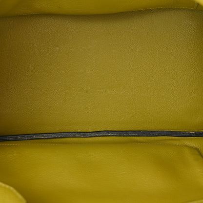 Hermes Taurillon Clemence Birkin 35 Vert Chartreuse 5 of 13