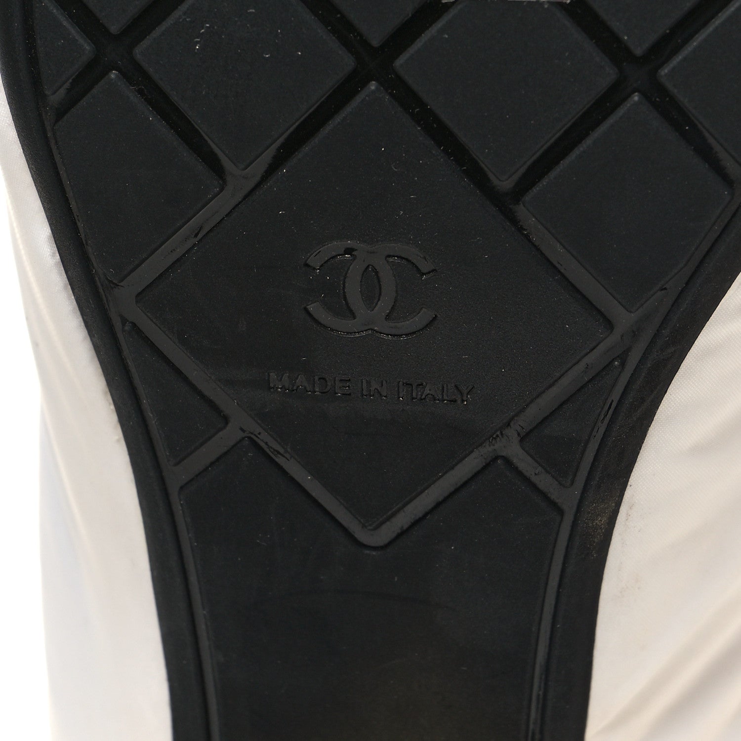 Chanel Mixed Fibers Lambskin Patent Calfskin Convertible High Boots 38 White 7 of 8