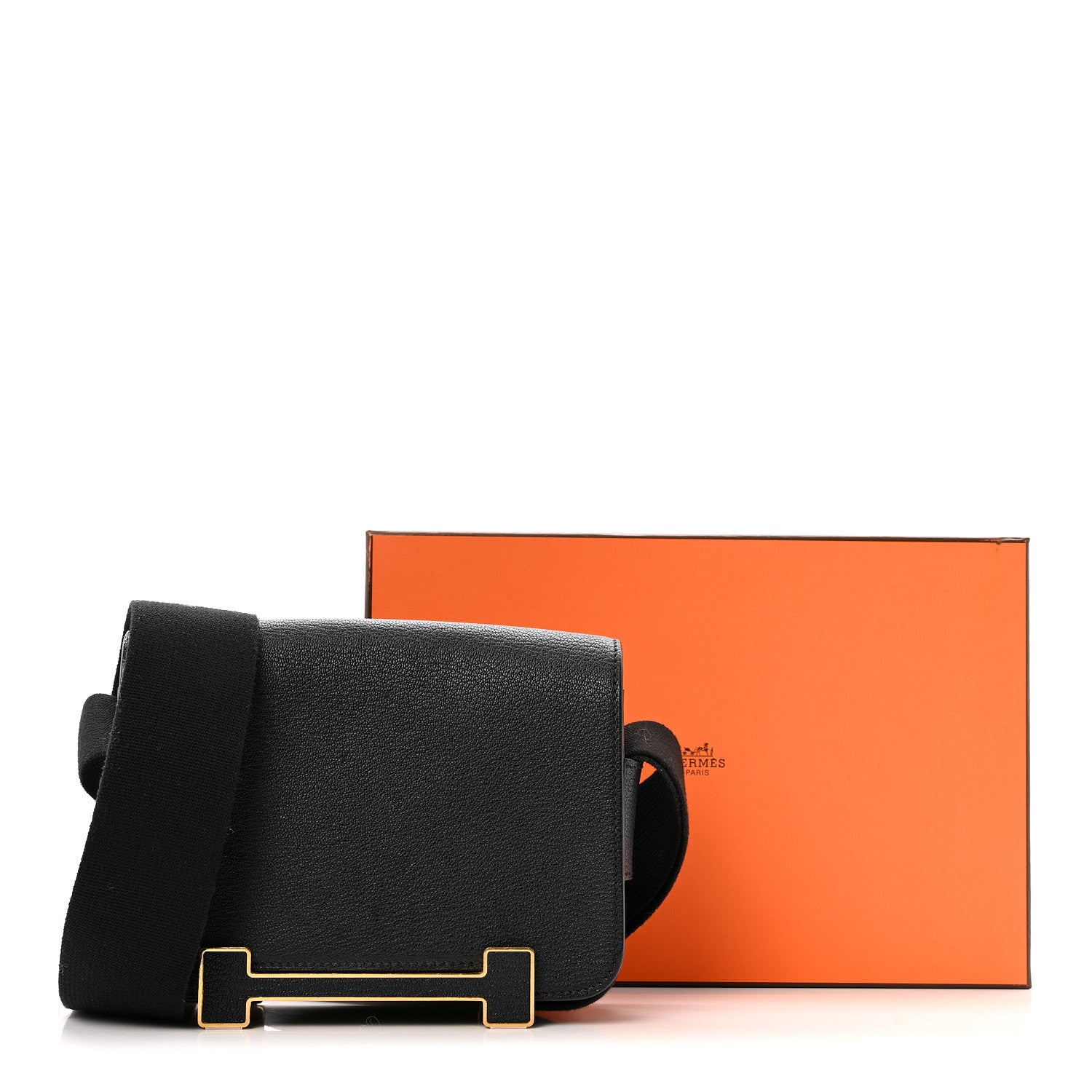 Hermes Chevre Mysore Geta Black 12 of 12