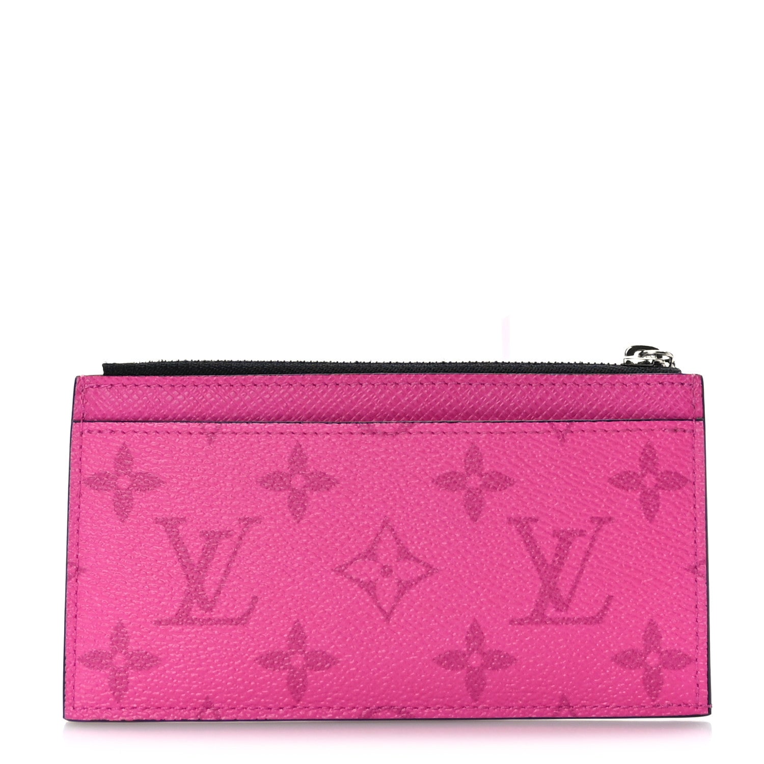Louis Vuitton Taigarama Coin Card Holder Fuchsia 1 of 6