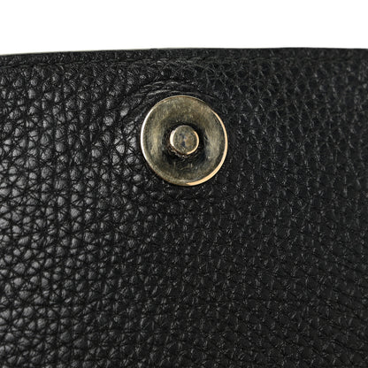 Gucci Pebbled Calfskin Medium Soho Flap Crossbody Black 13 of 17